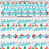 Custom Stitched White Lakes Blue-White 3D Christmas Ugly Sweater Sports Pullover Sweatshirt Hoodie