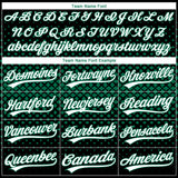 Custom Stitched Black White-Kelly Green 3D Pattern Design Geometrico Graph Sports Pullover Sweatshirt Hoodie