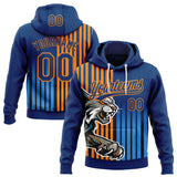 Custom Stitched Powder Blue US Navy Blue-Bay Orange 3D Pattern Design Leopardo Sports Pullover Sweatshirt Hoodie