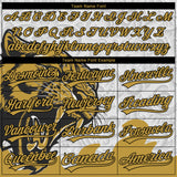 Custom Stitched Gray Old Gold-Black 3D Pattern Design Leopardo Sports Pullover Sweatshirt Hoodie