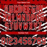 Custom Stitched Black Red-White 3D Pattern Design Leopardo Sports Pullover Sweatshirt Hoodie