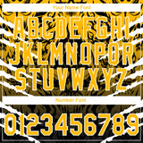 Custom Stitched Black Gold-White 3D Pattern Design Leopardo Sports Pullover Sweatshirt Hoodie