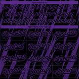 Custom Stitched Black Black-Purple 3D Pattern Design Leopardo Sports Pullover Sweatshirt Hoodie