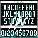 Custom Stitched Black White-Teal 3D Pattern Design Leopardo Scratch Sports Pullover Sweatshirt Hoodie