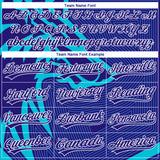 Custom Stitched Lakes Blue Dark Purple-White 3D Pattern Design Wolf Sports Pullover Sweatshirt Hoodie