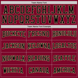 Custom Maroon Black-Vegas Gold 3D Pattern Design Game Day Arizona Inspired Sports Pullover Sweatshirt Hoodie
