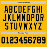 Custom Gold Black-Vegas Gold 3D Pattern Design Game Day Pittsburgh Inspired Sports Pullover Sweatshirt Hoodie