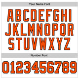 Custom White Orange-Black 3D Pattern Design Game Day Anaheim Inspired Sports Pullover Sweatshirt Hoodie