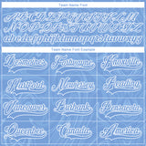 Custom Light Blue White 3D Splash Art Hockey Lace Neck Jersey