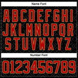 Custom Black Red-Old Gold 3D Pattern Native Americans Tribal Indigenous People Hockey Lace Neck Jersey