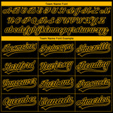 Custom Stitched Black Gold 3D Pattern Design E-sports Pullover Sweatshirt Hoodie