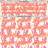 Custom Light Pink Neon Pink Yellow-White Valentine's Day Love Heart Authentic Baseball Jersey