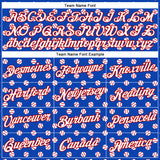 Custom Stitched Thunder Blue White-Red 3D Pattern Design Baseball Game Day Buffalo Inspired Sports Pullover Sweatshirt Hoodie