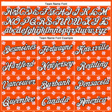 Custom Stitched Orange White-Black 3D Pattern Design Baseball Game Day Cincinnati Inspired Sports Pullover Sweatshirt Hoodie