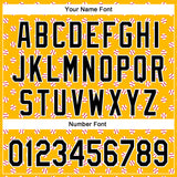 Custom Stitched Gold Black-White 3D Pattern Design Baseball Game Day Pittsburgh Inspired Sports Pullover Sweatshirt Hoodie