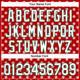 Custom Stitched Red White-Kelly Green 3D Pattern Design Baseball Game Day Houston Inspired Sports Pullover Sweatshirt Hoodie