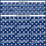 Custom Stitched US Navy Blue White 3D Pattern Design Baseball Game Day Indianapolis Inspired Sports Pullover Sweatshirt Hoodie