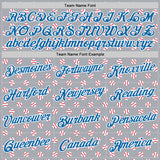 Custom Stitched Gray Blue-White 3D Pattern Design Baseball Game Day Detroit Inspired Sports Pullover Sweatshirt Hoodie