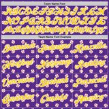 Custom Stitched Purple Yellow-White 3D Pattern Design Baseball Game Day Minnesota Inspired Sports Pullover Sweatshirt Hoodie