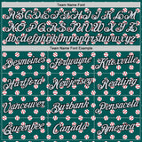 Custom Stitched Midnight Green Silver-Black 3D Pattern Design Baseball Game Day Philadelphia Inspired Sports Pullover Sweatshirt Hoodie