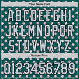 Custom Stitched Midnight Green Silver-Black 3D Pattern Design Baseball Game Day Philadelphia Inspired Sports Pullover Sweatshirt Hoodie