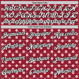 Custom Stitched Cardinal White-Black 3D Pattern Design Baseball Game Day Arizona Inspired Sports Pullover Sweatshirt Hoodie