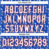 Custom Stitched Thunder Blue White-Red 3D Pattern Design Baseball Game Day Buffalo Inspired Sports Pullover Sweatshirt Hoodie