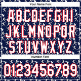 Custom Stitched Navy White-Fire Red 3D Pattern Design Baseball Game Day New England Inspired Sports Pullover Sweatshirt Hoodie