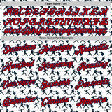 Custom Stitched White Red-Navy 3D Pattern Design Baseball Game Day Houston Inspired Sports Pullover Sweatshirt Hoodie