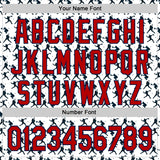 Custom Stitched White Red-Navy 3D Pattern Design Baseball Game Day Houston Inspired Sports Pullover Sweatshirt Hoodie