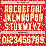 Custom Stitched Fire Red White-Gold 3D Pattern Design Baseball Game Day Kansas Inspired Sports Pullover Sweatshirt Hoodie