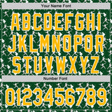 Custom Stitched Green Gold Red-White 3D Pattern Design Baseball Game Day Green Bay Inspired Sports Pullover Sweatshirt Hoodie