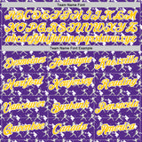 Custom Stitched Purple Yellow Red-White 3D Pattern Design Baseball Game Day Minnesota Inspired Sports Pullover Sweatshirt Hoodie