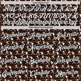 Custom Stitched Brown White Red-Black 3D Pattern Design Baseball Game Day Cleveland Inspired Sports Pullover Sweatshirt Hoodie