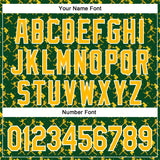 Custom Stitched Green Gold Red-White 3D Pattern Design Baseball Game Day Green Bay Inspired Sports Pullover Sweatshirt Hoodie