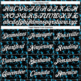 Custom Stitched Black White Panther Blue-Red 3D Pattern Design Baseball Game Day Carolina Inspired Sports Pullover Sweatshirt Hoodie