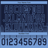 Custom Stitched Navy Light Blue 3D Gradient Fashion Chicago City Edition Sports Pullover Sweatshirt Hoodie