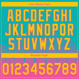 Custom Stitched Aqua Yellow-Pink 3D Gradient Fashion San Diego City Edition Sports Pullover Sweatshirt Hoodie