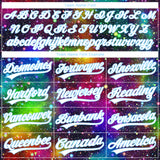 Custom Stitched Black White-Light Blue 3D Pattern Design Galactic Sports Pullover Sweatshirt Hoodie