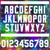 Custom Stitched Black White-Light Blue 3D Pattern Design Galactic Sports Pullover Sweatshirt Hoodie