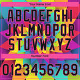 Custom Stitched Rainbow Black-Pink 3D Pattern Design Abstract Sports Pullover Sweatshirt Hoodie