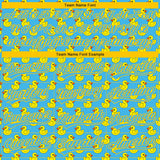 Custom Stitched Sky Blue Yellow 3D Pattern Design Animal Duck Sports Pullover Sweatshirt Hoodie