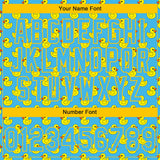 Custom Stitched Sky Blue Yellow 3D Pattern Design Animal Duck Sports Pullover Sweatshirt Hoodie