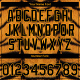 Custom Stitched Brown Black-Gold 3D Pattern Design Tiger Print Sports Pullover Sweatshirt Hoodie