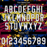 Custom Stitched Graffiti Pattern White-Black 3D Abstract Splatter Sports Pullover Sweatshirt Hoodie