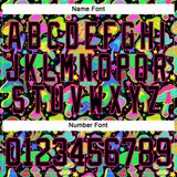 Custom Black Hot Pink 3D Pattern Trippy Psychedelic Magic Mushrooms Hockey Lace Neck Jersey