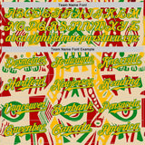 Custom City Cream Gold Red-Grass Green 3D Pattern Design Black History Month Africa Tribal Authentic Baseball Jersey