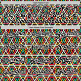 Custom Black Red Green Yellow-White 3D Pattern Design Black History Month African Ethnicity Style Abstract Geometric Authentic Baseball Jersey
