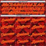 Custom Red Yellow-Black Belgium Performance T-Shirt