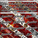 Custom White Black Red-Gold Egypt Performance T-Shirt